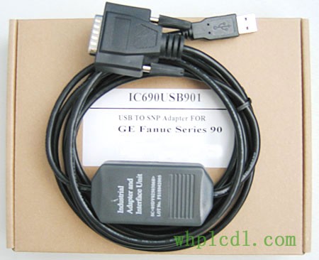 供应IC690USB901 富士 GE 90系列PLC编程接口电缆
